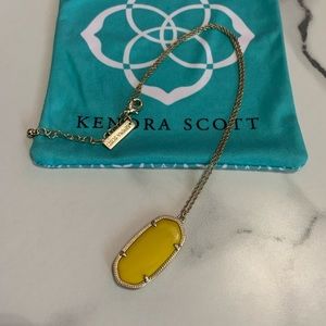 Kendra Scott Elise Yellow Necklace